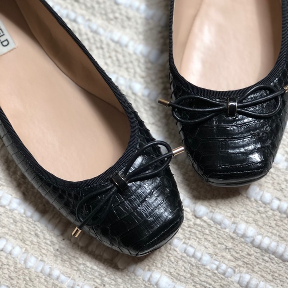 Karl Lagerfeld Shoes - Karl Lagerfeld Tali 4 Pleated Ballet Flats